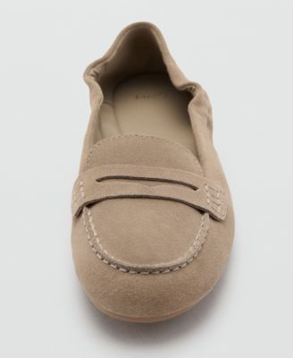 Women's Suede Penny Loafers