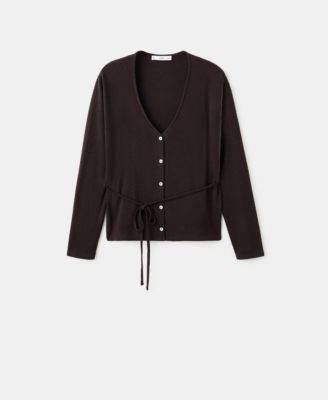 Women's Bow Knitted Cardigan