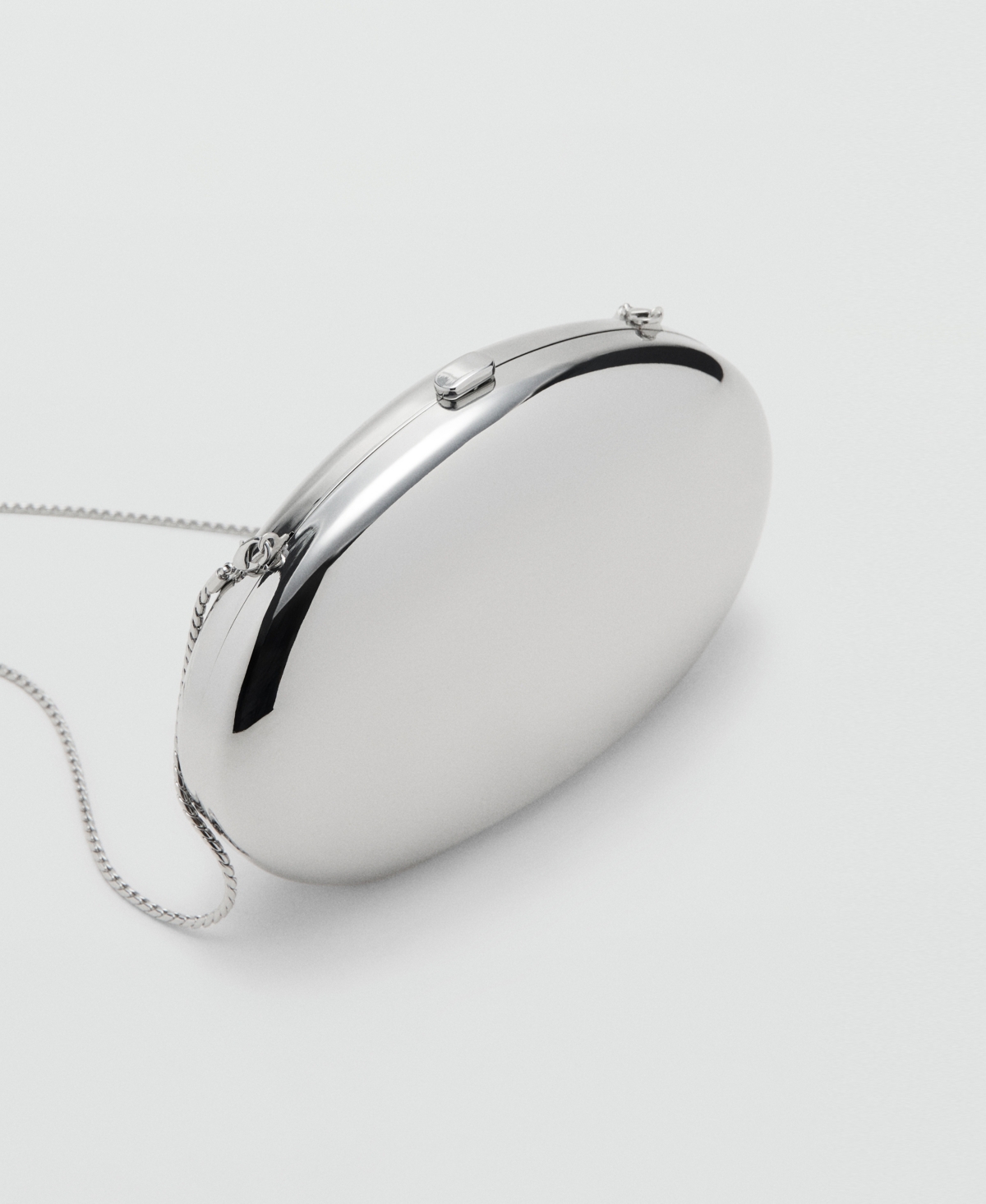 Mango Women's Oval Clutch Bag