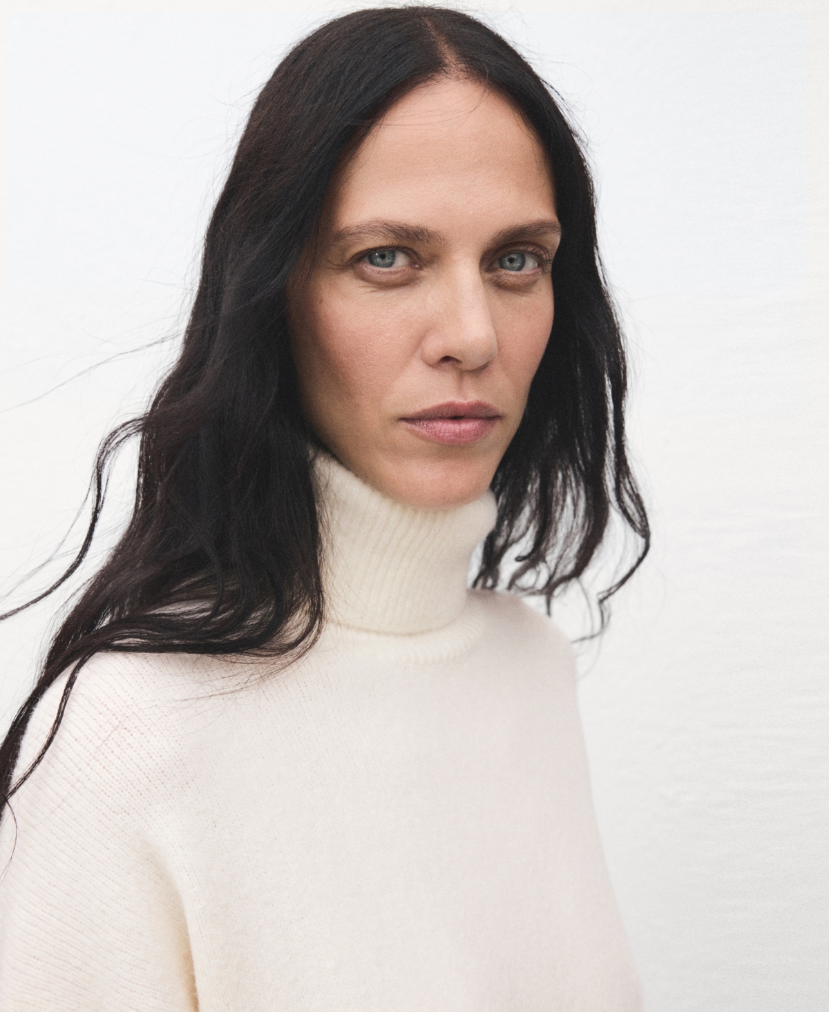 Mango Women's Knitted Turtleneck Dress