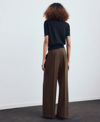 Women's Belt Combined Pants