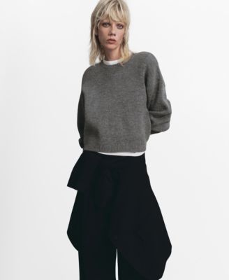 MANGO - Women's Medium-Knit Sweater