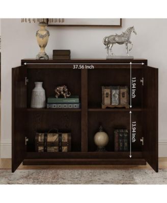 Mid Century Modern V-shape Storage Cabinet