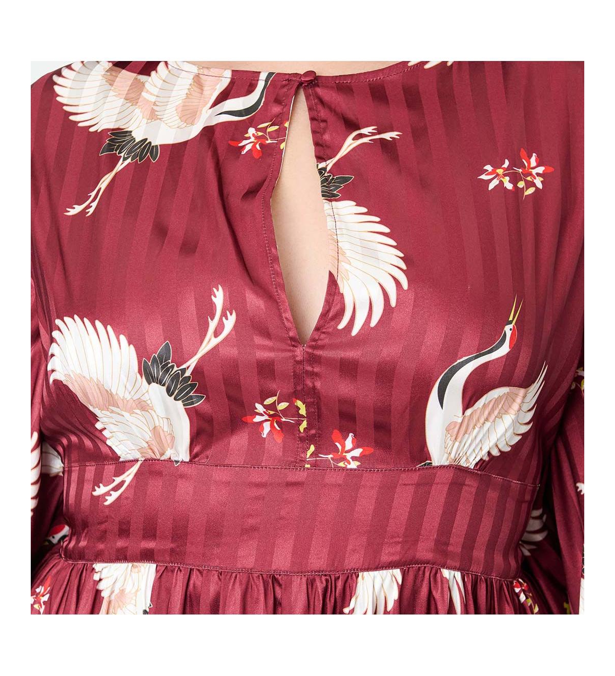 Unique Vintage Plus 1970s Flutter Sleeve Caftan