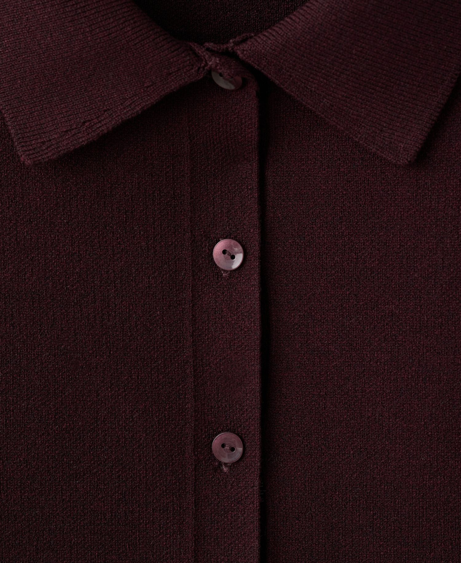 Women's Shirt Collar Cardigan Sweater