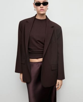 Women's Satin Long Skirt