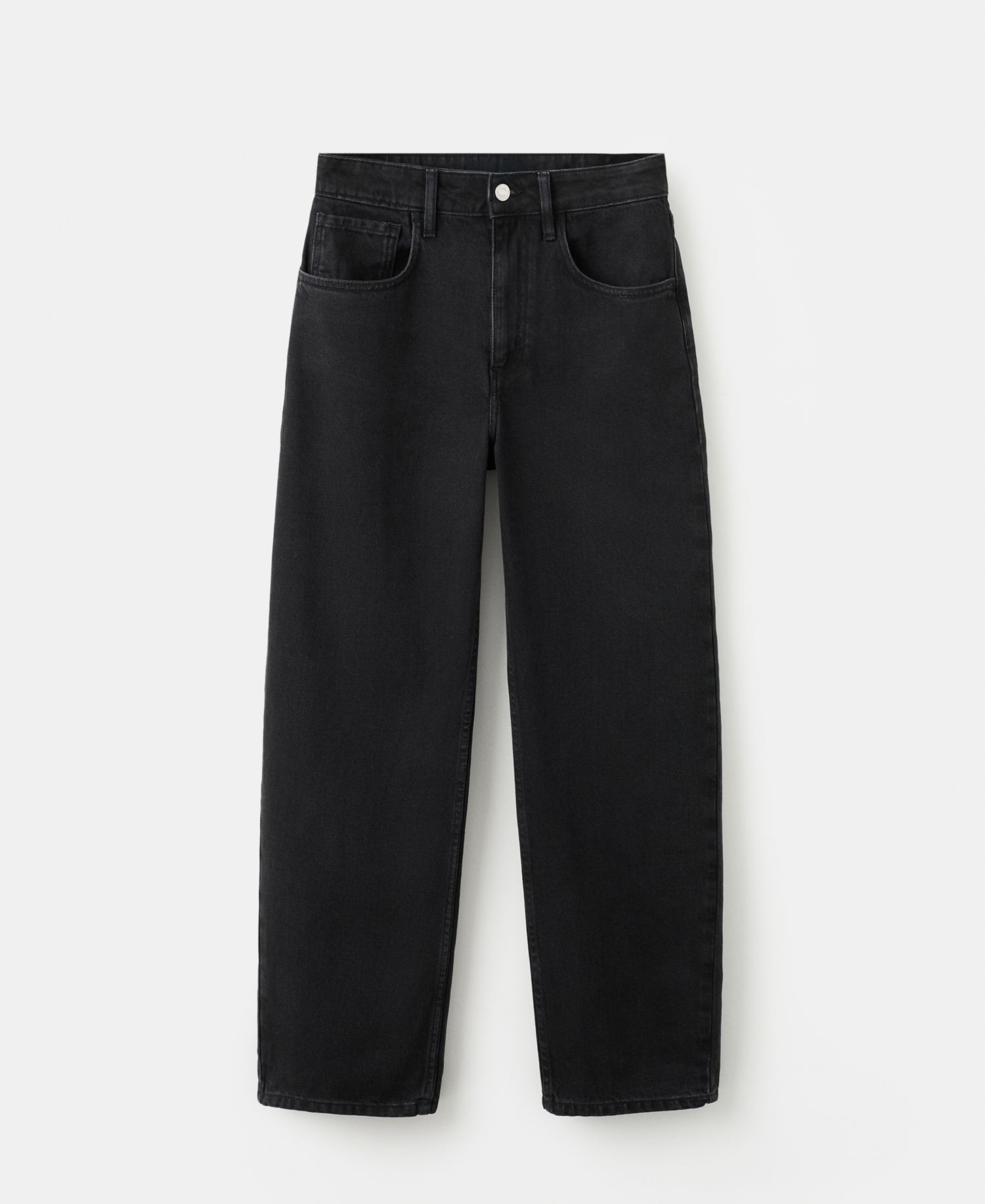 Women's High-Waisted Barrel Jeans