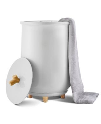 Towel Warmers for Bathroom, Towel Warmer Bucket Auto Shut Off for Spa Fits up to 3 Oversized Bath Towels, Blankets, Clothes, Bathrobes