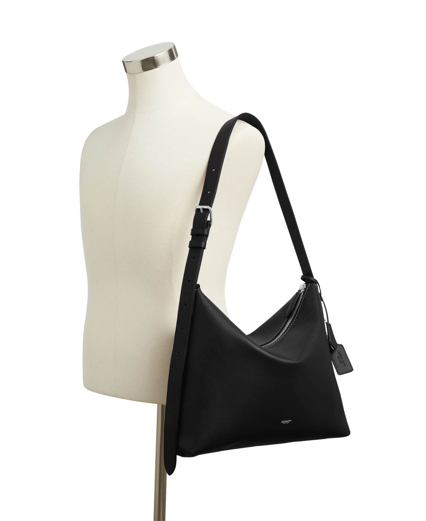 Мужская сумка COACH Zip-Top Messenger, цвет: Чёрный — фото 6