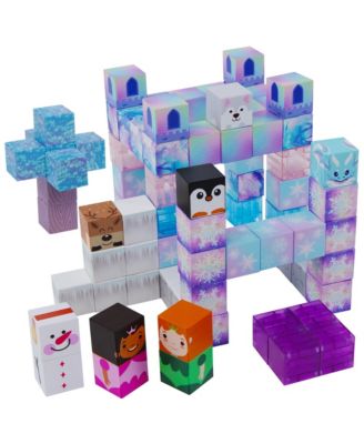Blocchi Frosted Fairytale Magnetic Blocks 84pcs