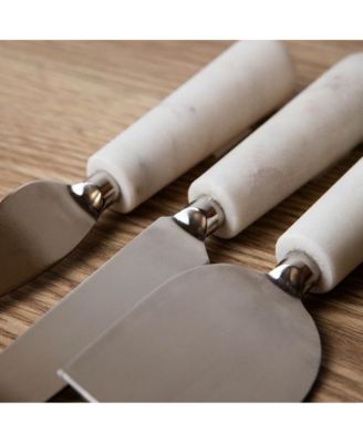 Boxed Set of Marble Cheese Tools