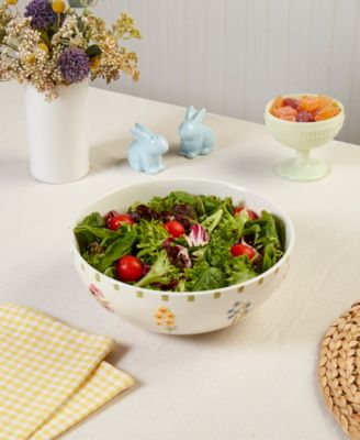Floral Serving Bowl, Exclusively at Macy's