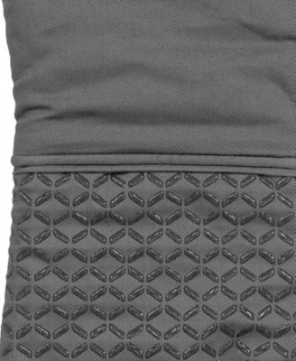 Ogee Silicone Cotton Oven Mitts, Set of 2