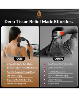 Ultimate Muscle Recovery Bundle: Deep Tissue Massage Gun + Vibrating Massage Ball