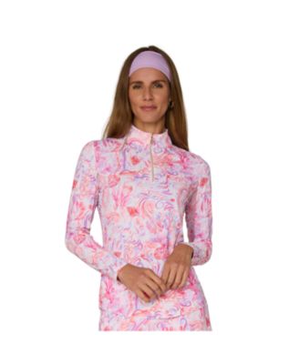 G Lifestyle Long Sleeve Mock Neck Top