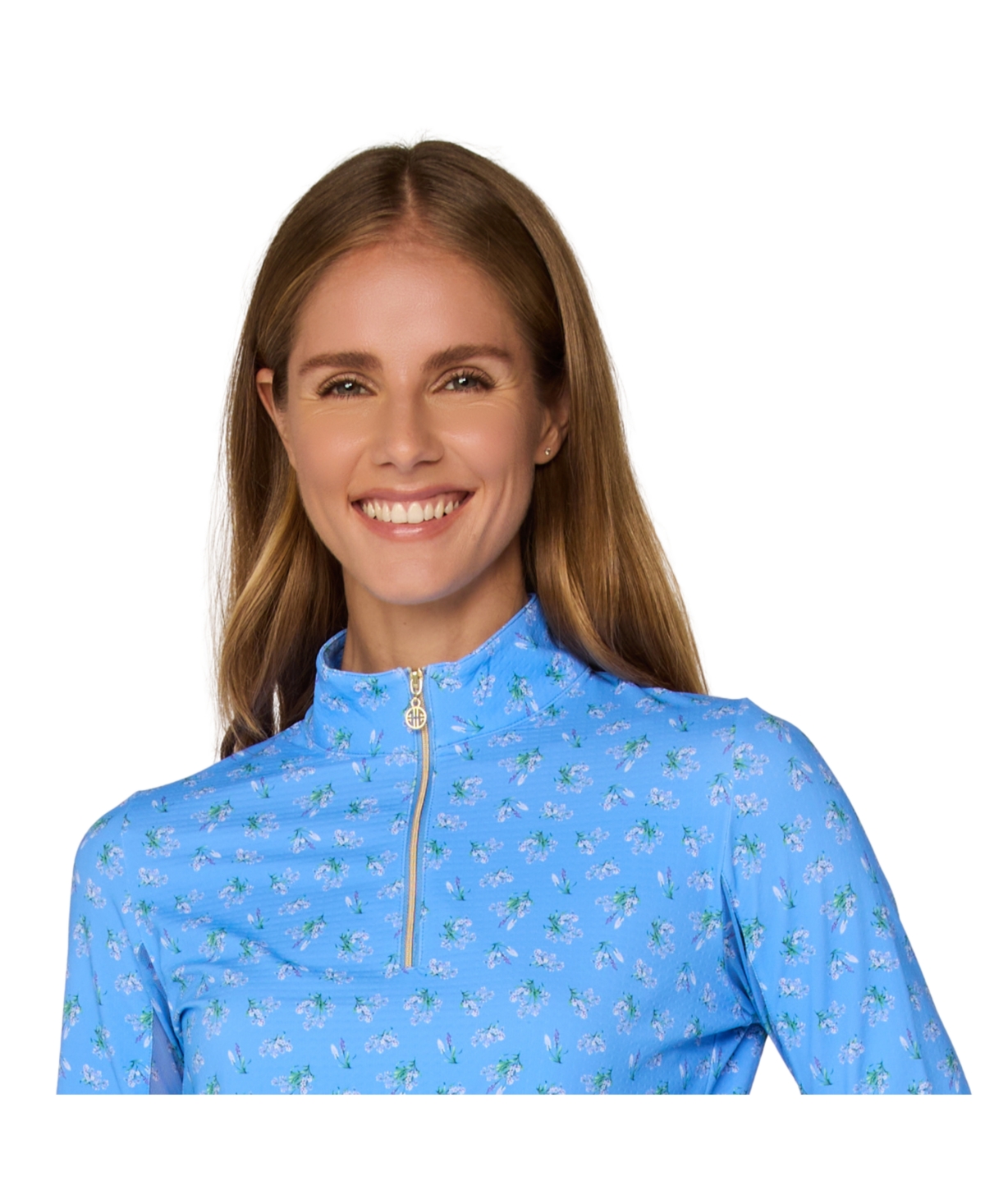 G Lifestyle Long Sleeve Mock Neck Top