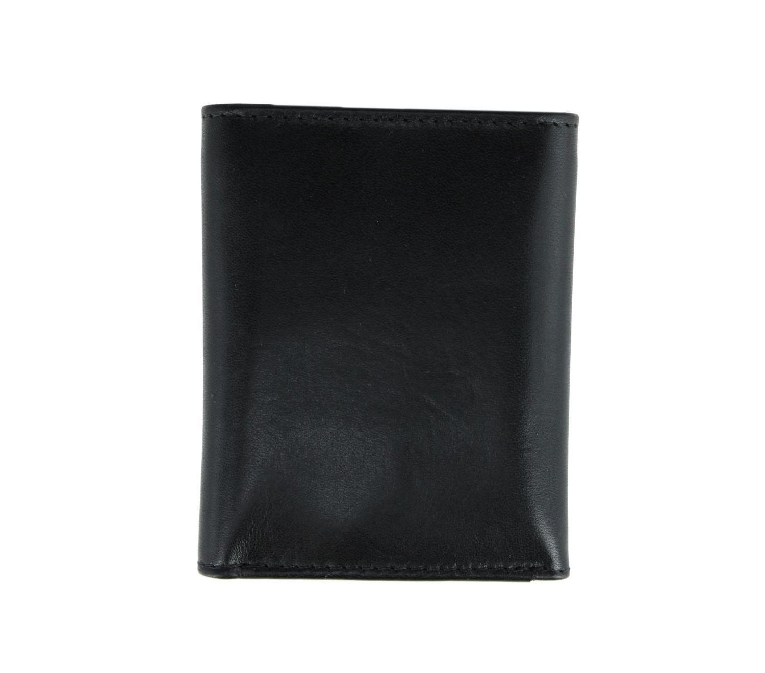 Men's Tennyson Tri-Fold Genuine Leather Wallet with ID Window