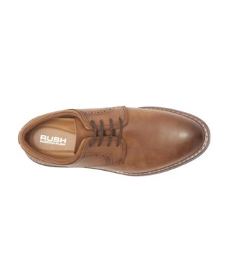 Men's Plain Toe Derby Lace-Up Dress Shoes