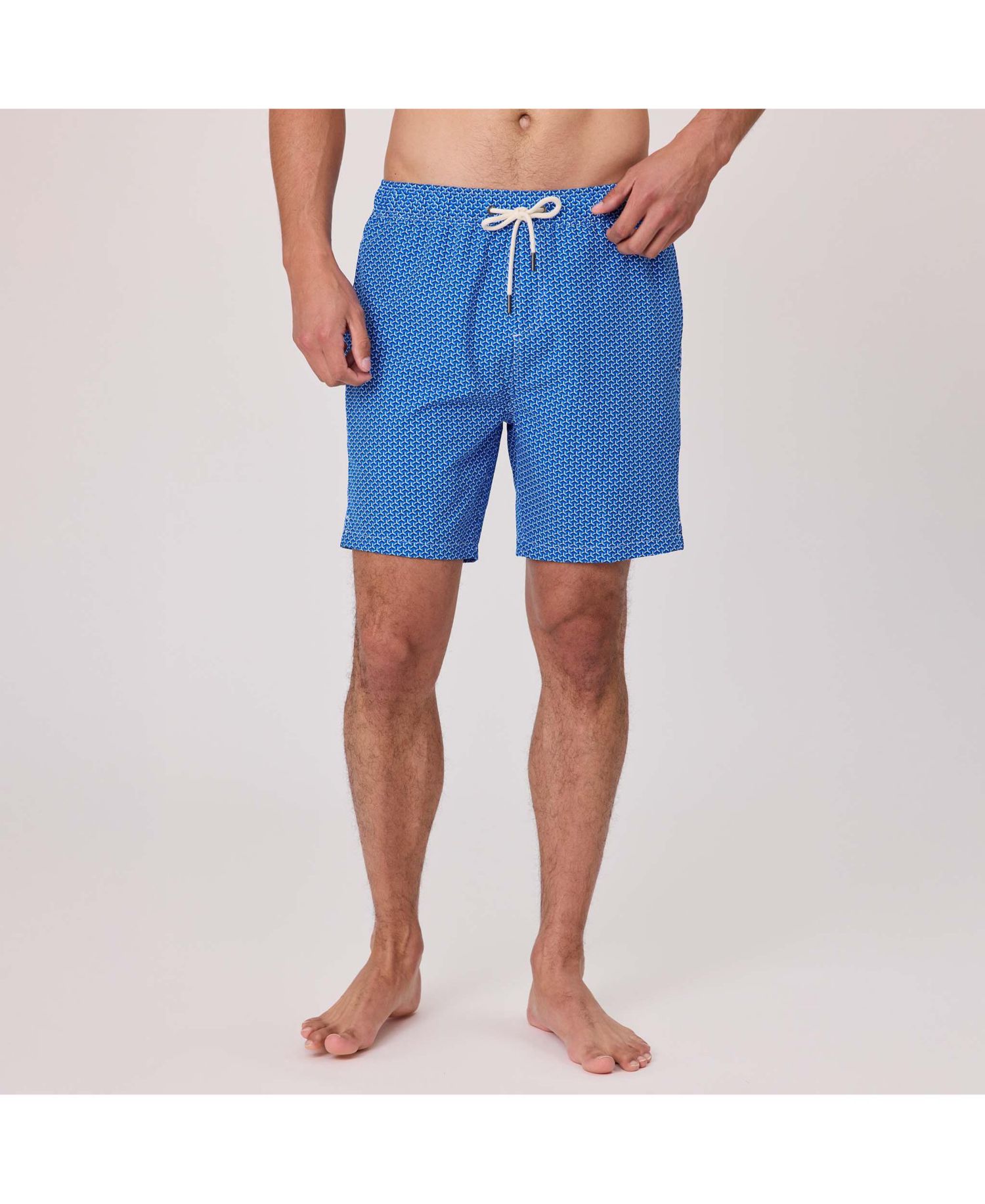 Men's Geo Grid Swim Short