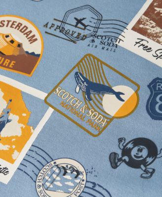 Boys' 8-16 Crewneck Sweatshirt and Jogger Pants, 2-Piece Set