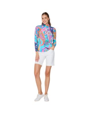 Women's G Lifestyle Long Sleeve Mock Neck Top