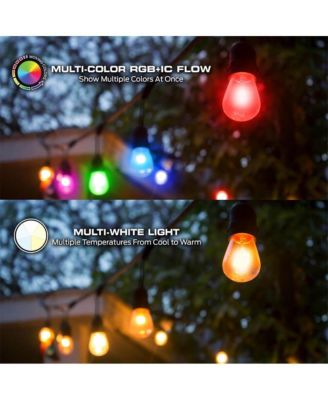 24 ft Sound Reactive Smart Multi-Color Outdoor String Light