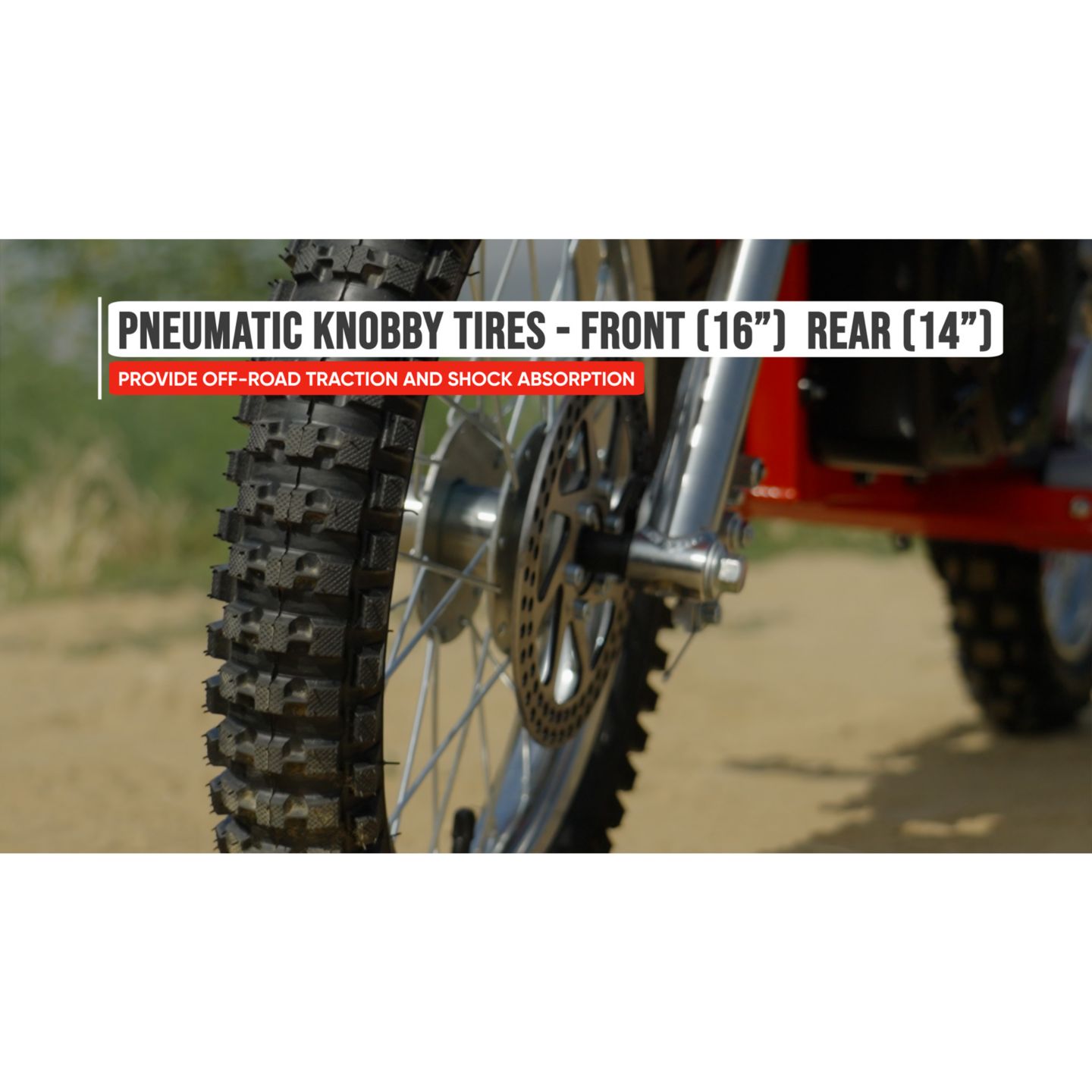 Детская игрушка Razor MX500 Dirt Rocket Steel Electric High-Torque Chain-Driven Motor Dirt Bike, 175 lbs Capacity, Ages 14+ — фото 2