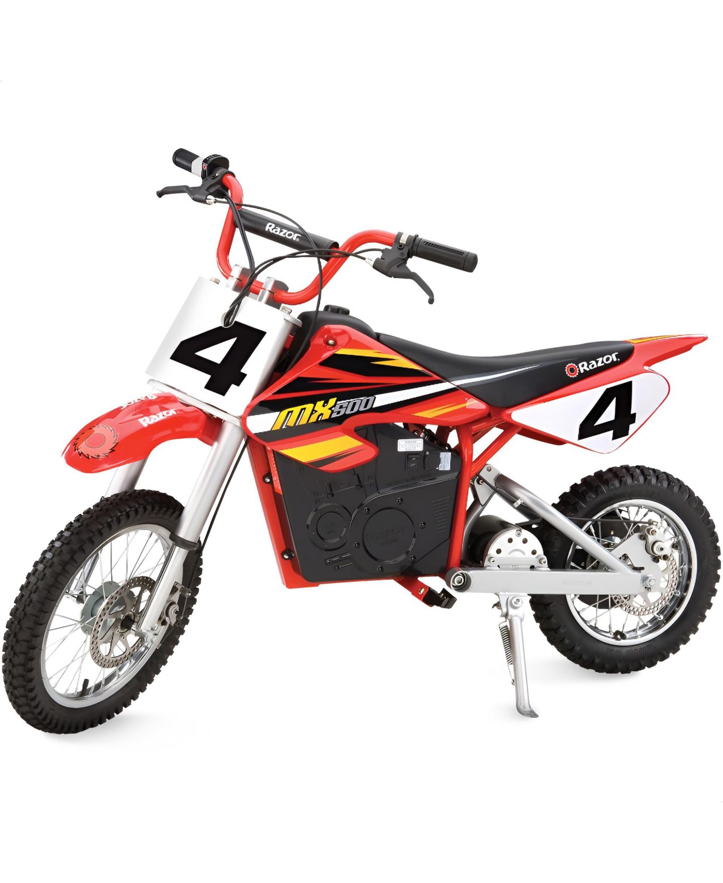 Детская игрушка Razor MX500 Dirt Rocket Steel Electric High-Torque Chain-Driven Motor Dirt Bike, 175 lbs Capacity, Ages 14+ — фото 1