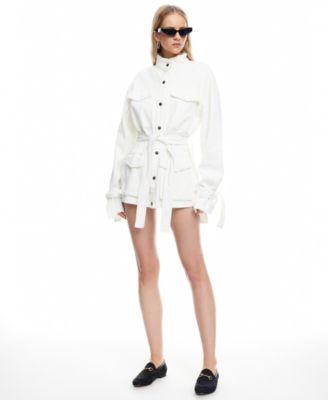 Women's Sweetness Overshirt Turtle Neck Jacket