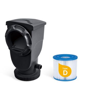 13' x 7' x 39" Oasis Rectangle Outdoor Above Ground Swimming Pool, Gray