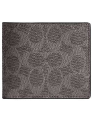 COACH - Men's 3-In-1 Signature Canvas Wallet