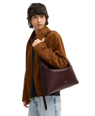 Men's Zip-Top Messenger Bag