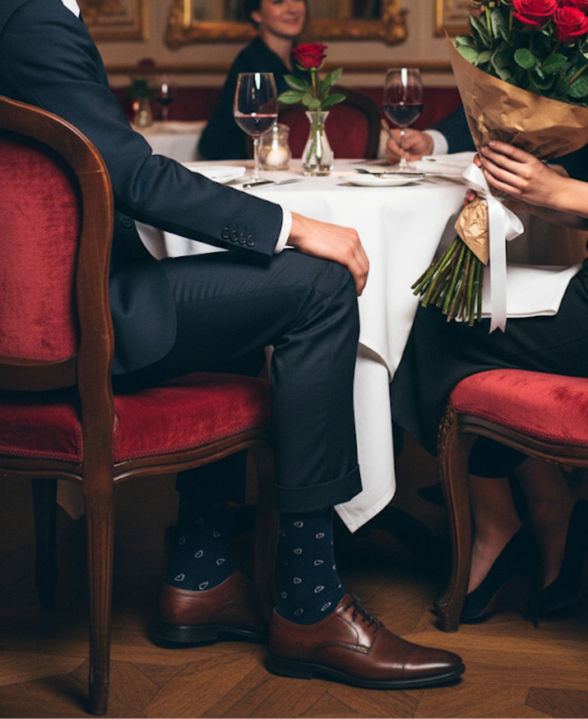 Love Sock Company Men's Florence Socks, 3-Pack