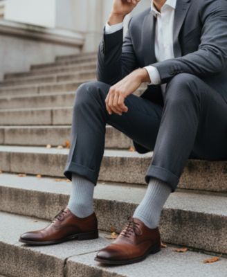 Men's Solid Socks, 3-Pack