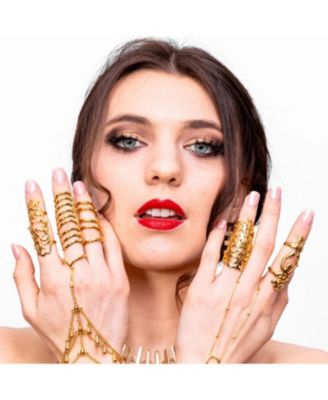 Elements Air Armour Ring in Gold Vermeil