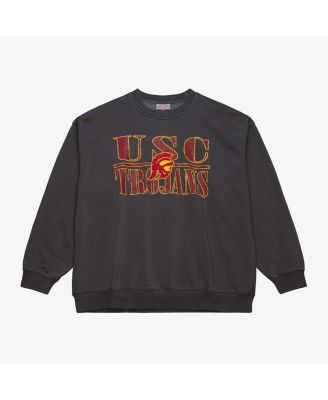 Men's Charcoal USC Trojans Downtown Fleece Sweatshirt