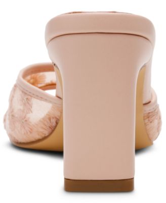 Women's Lennie Floral Lace Blade Heel Dress Sandals