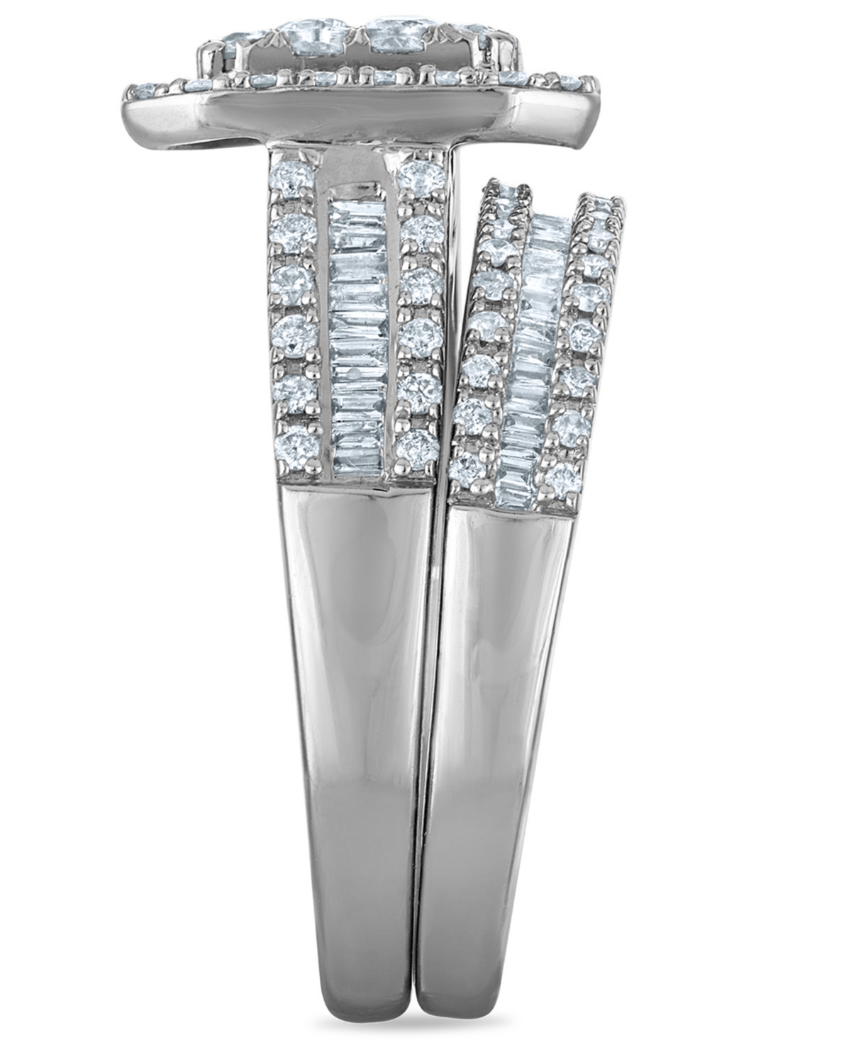 Macy's Diamond Ring (1 ct. t.w.) in 10k White Gold