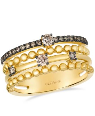 Le Vian - Chocolate Diamond Ring (0.40 ct. t.w.) in 14K Honey Gold