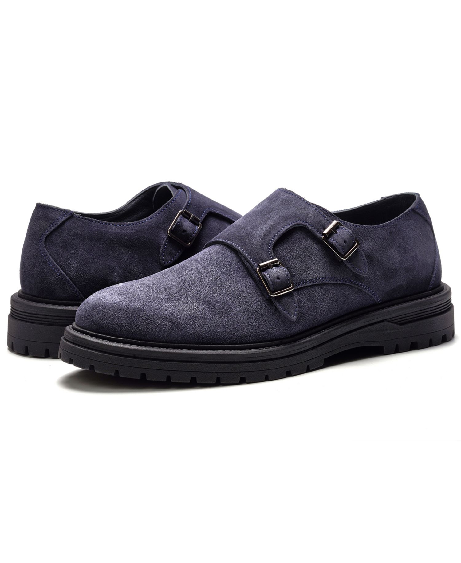 Men's Jett Double Monk Round-Toe Shoe