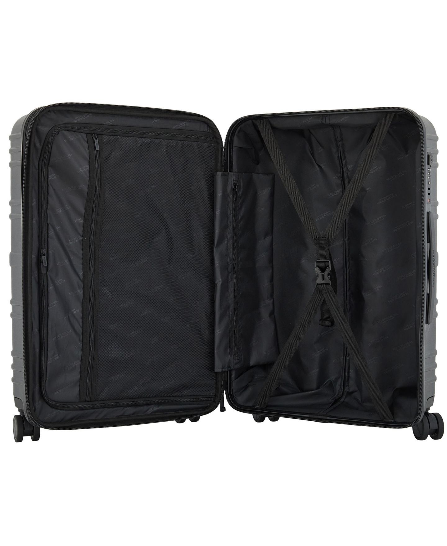 Сумки SCOTCH & SODA Rotterdam 360° 8-Wheel System 3-Pc. Hardside Set, цвет: Чёрный — фото 10