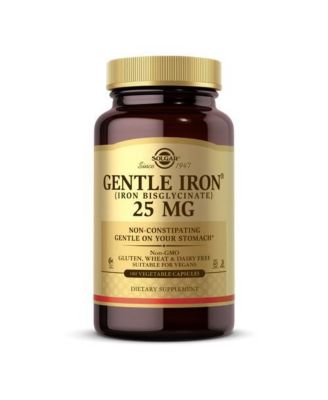 Gentle Iron (Iron Bisglycinate) ,180 Veg Caps