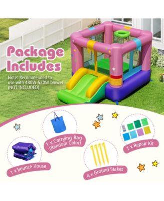 Inflatable Bounce House with Jumping Area for Indoor or Outdoor Party Use