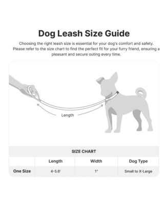 4-6 FT Shock Absorbing Tactical Dog Leash for Training.