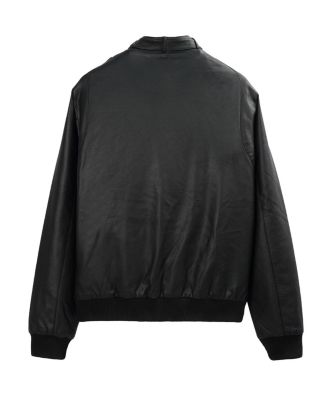 Men's Faux Leather Iconic Racer Jacket