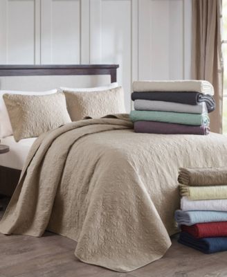 Quebec Quilted 2-Pc. Bedspread Set, Twin