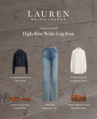 Women's High-Rise Wide-Leg Jeans