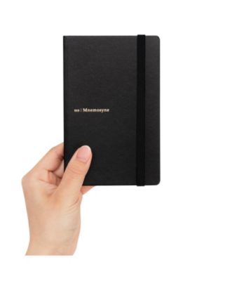 A6 Notebook Mnemosyne Journal 6.5mm lined Light Grey