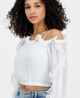 Women's Gabriella Ruffled Off-The-Shoulder Top