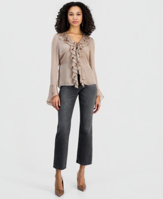 Women's Sana Ruffled Long-Sleeve Blouse